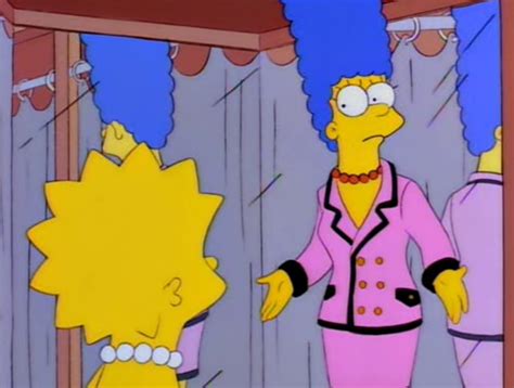 pink chanel suit simpsons|The Simpsons S 7 E 14 Scenes From The Class Struggle In .